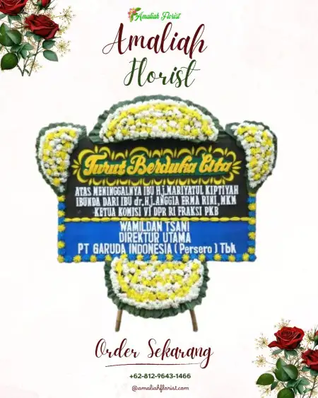 Papan Bunga Duka Bicak